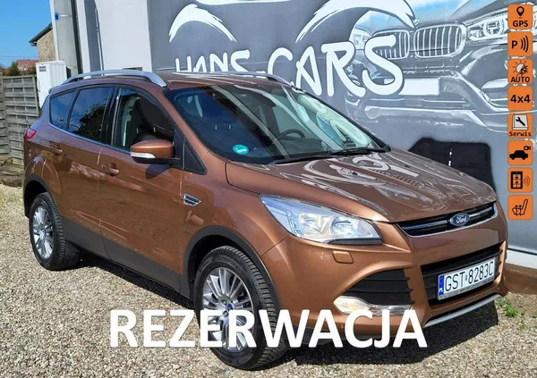 Ford Kuga cena 49900 przebieg: 175263, rok produkcji 2014 z Łaziska Górne małe 781